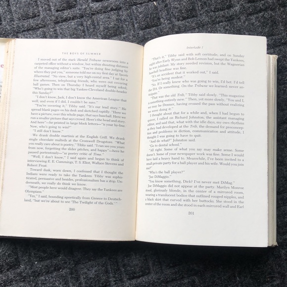 First Edition The Boys of Summer Hardcover Book 1971 Baseball - Picture 4 of 9